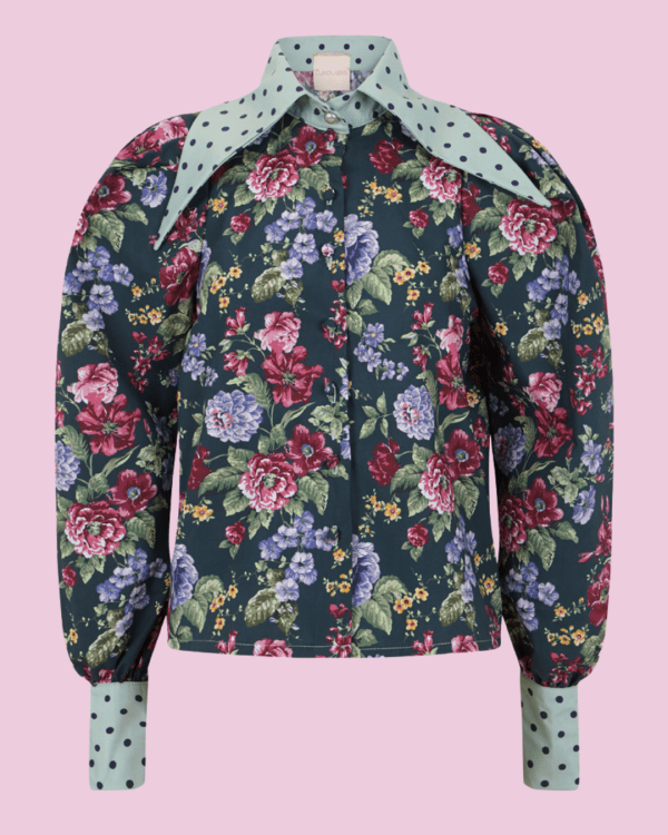 Camisa Lady Styles Flowers Shirt