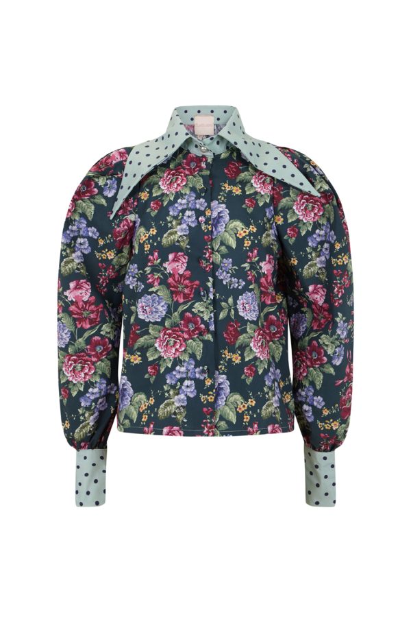 Camisa Lady Styles Flowers Shirt - Imagen 2