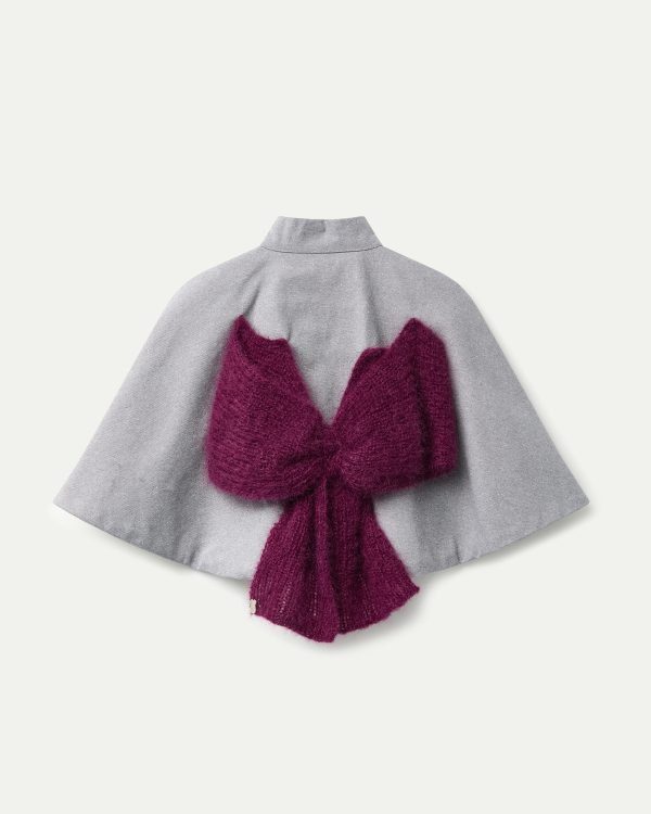 Mini Capa Auntie Blake Denim Cape - Imagen 3